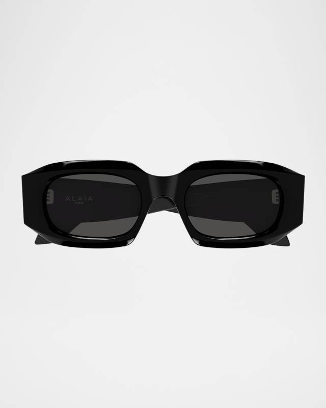 Acetate Rectangle Sunglasses